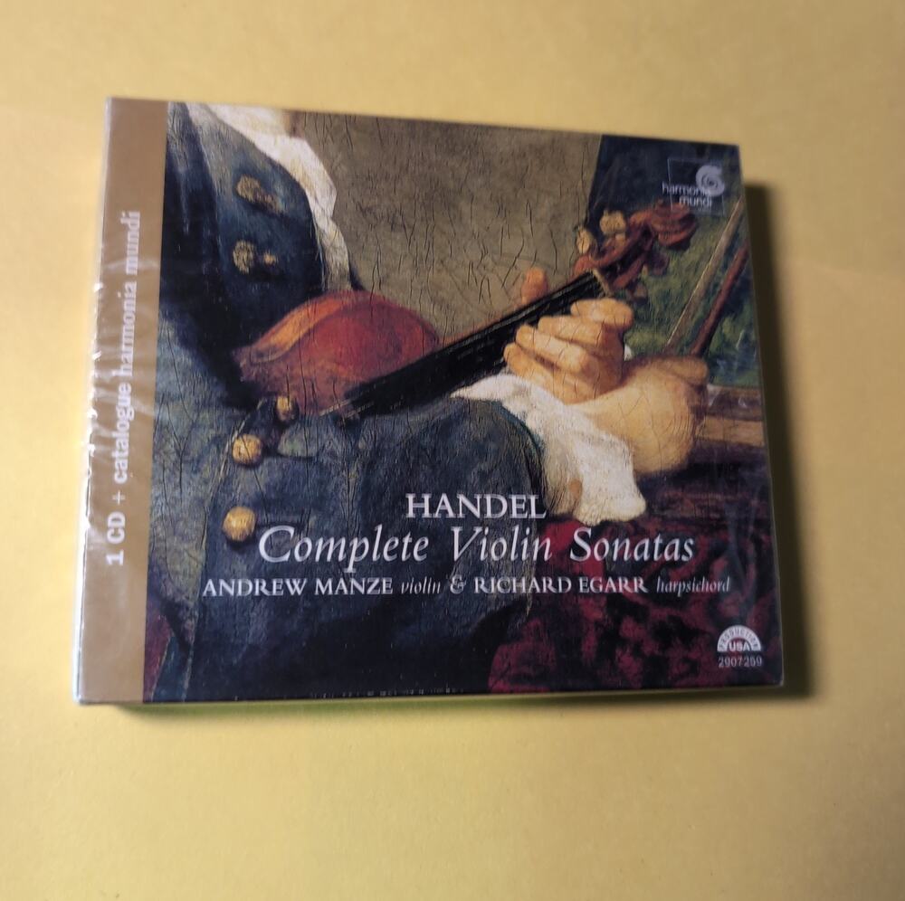 New Complete Violin Sonatas by Andrew Manze (CD, 2005)